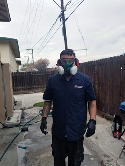 Plumbing in Fontana. Safety first.